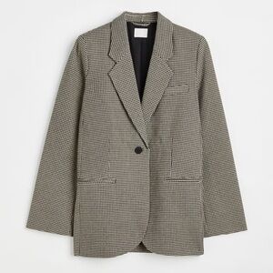 H&M | Oversized Dogtooth Blazer